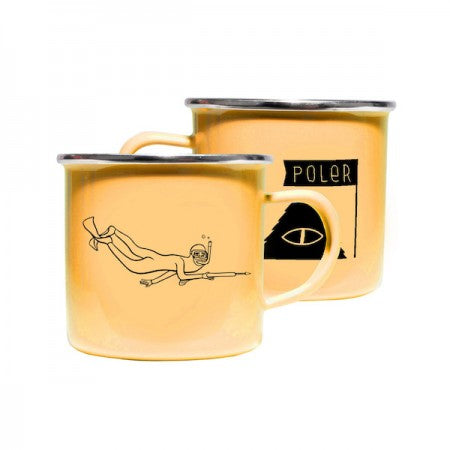 POLeR マグカップ "CAMP MUG" (Gold)