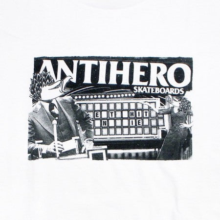 ANTI HERO　Tシャツ　"WHEEL OF ANTIHERO TEE"　(White)