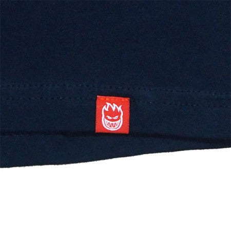 SPITFIRE Tシャツ "CLASSIC SWIRL OVERLAY TEE" (Midnaight Navy)