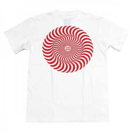 SPITFIRE　Tシャツ　"CLASSIC SWIRL TEE"　(White / Red)