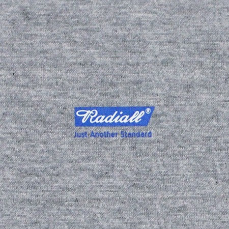 RADIALL Tシャツ "BASIC CREW NECK T-SHIRT S/S" (Heather Gray)
