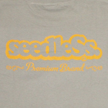 seedleSs　Tシャツ　"SEEDLESS CD2020 S/S TEE"　(Silver Gray)