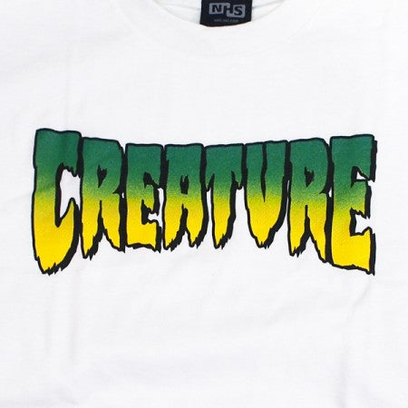 CREATURE　Tシャツ　"CREATURE LOGO TEE"　(White)