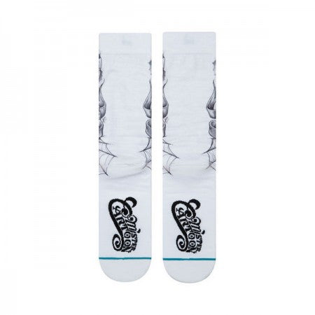 STANCE×MR.CARTOON ソックス "TOONZ" (White)