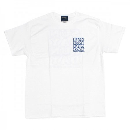 redrope Tシャツ "SUNDAY FUNDAY S/S TEE" (White)