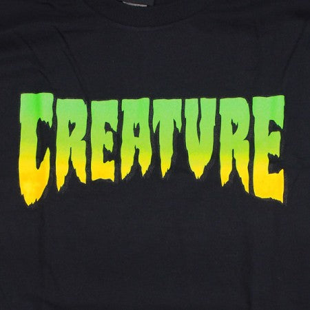 CREATURE　Tシャツ　"CREATURE LOGO TEE"　(Black)
