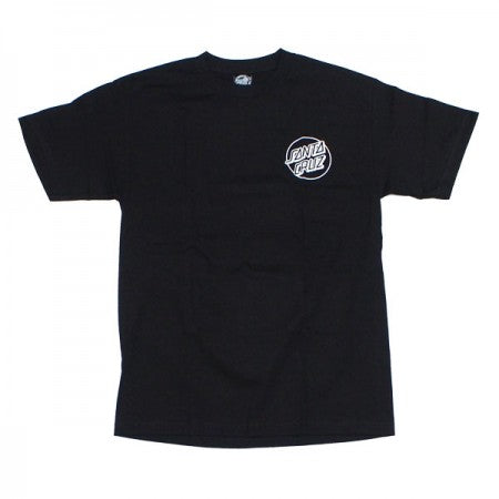SANTACRUZ Tシャツ "OPUS DOT TEE" (Black/White)
