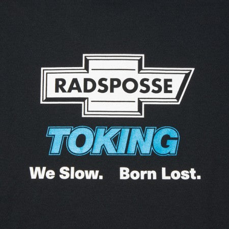 RADIALL Tシャツ "TOKING CREW NECK T-SHIRT S/S" (Black)