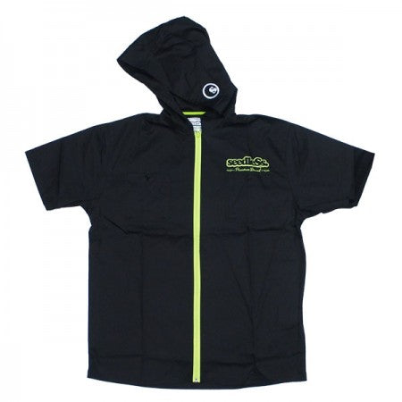 seedleSs　"SD ZIP UP HOODY SHIRTS REVISED"　(Blk/Grn