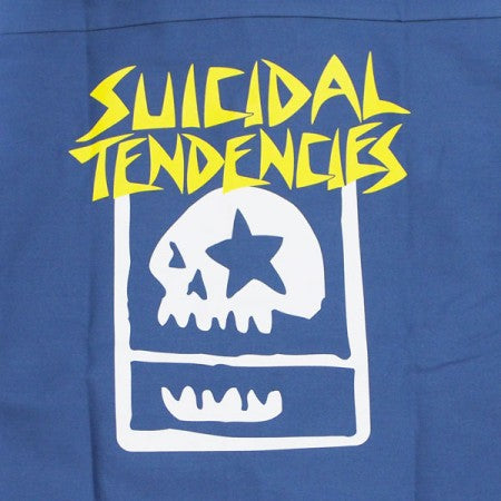 SUICIDAL TENDENCIES x MxMxM "MAGICAL TENDENCIES WORK SHIRT" (Blue)