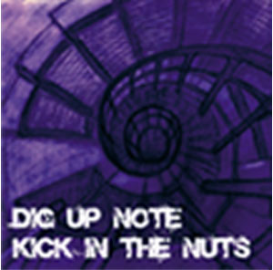 KICK IN THE NUTS "DIG UP NOTE"