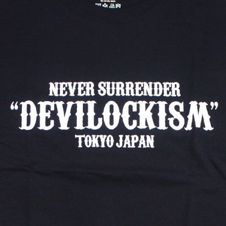 ★30%OFF★ Devilock　Tシャツ　"DEVILOCKISM TEE"　(Black)