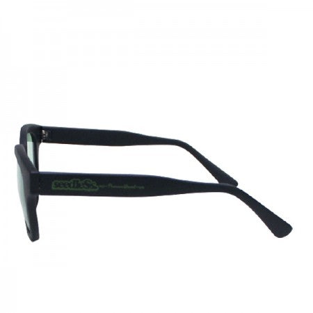 seedleSs サングラス "SD SUNGLASSES OFFICIAL1" (Black / Green)