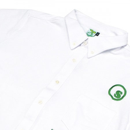seedleSs　S/Sシャツ　"SD CLEAN KNIT SHIRTS"　(White)