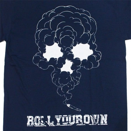 DxAxM　L/S Tシャツ　"ROLL YOUR OWN L/S TEE"　(Navy)
