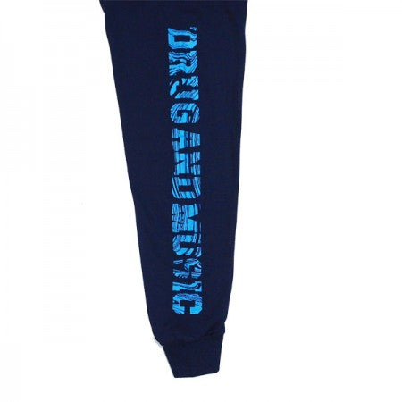 DxAxM L/S Tシャツ "ROLL YOUR OWN L/S TEE" (Navy)