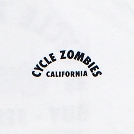 CYCLE ZOMBIES Tシャツ "EVERYDAY STANDARD FIT TEE" (White)
