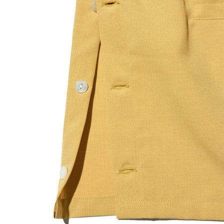 RADIALL S/Sシャツ "KI-KI OPEN COLLARED SHIRT S/S" (Mustard)