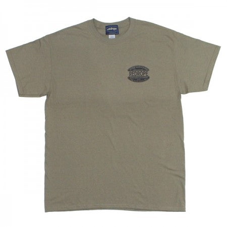 redrope Tシャツ "SURF&CAMP S/S TEE" (Khaki)