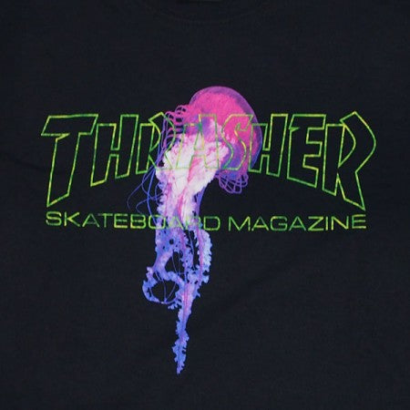 THRASHER　L/STシャツ　"ATLANTIC DRIFT L/S TEE"　(Black)