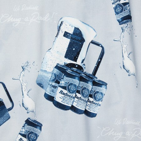 RADIALL S/Sシャツ "CRAGER OPEN COLLARED SHIRT S/S" (Ice Gray)