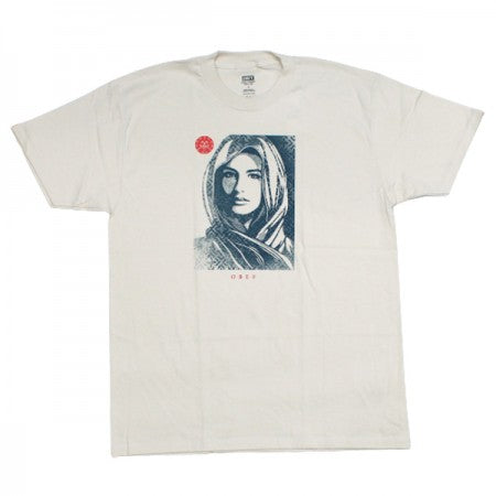 OBEY　Tシャツ　"OBEY UNIVERSAL DIGNITY CLASSIC TEE"　(Cream)