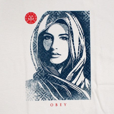 OBEY Tシャツ "OBEY UNIVERSAL DIGNITY CLASSIC TEE" (Cream)