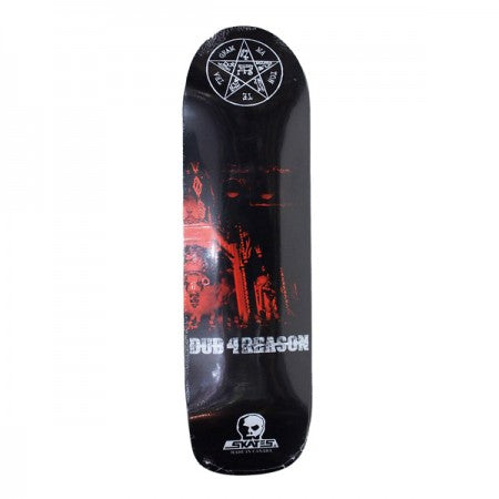 SKULLSKATES スケートデッキ 9 1/8" x 33" Dub 4 Reasonデッキ
