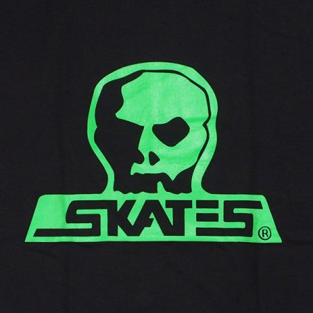 SKULL SKATES　"BURBS Tシャツ"　(Black/Green)