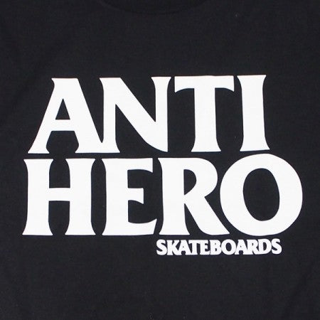 ANTIHERO Tシャツ "BLACKHERO TEE" (Black)