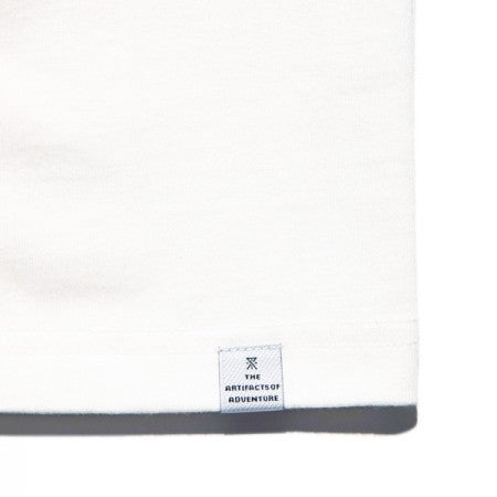 ROARK REVIVAL Tシャツ "OPEN ROADS FINE TECH DRY TEE" (White)