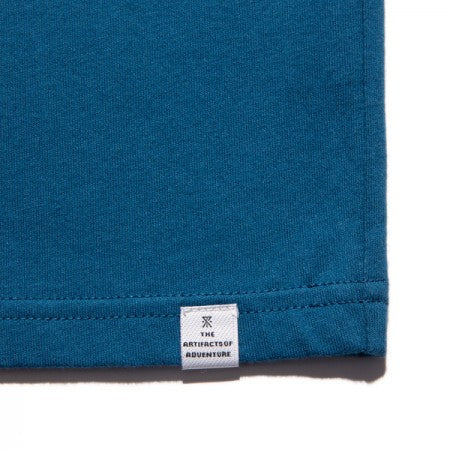 ROARK REVIVAL Tシャツ "FEAR THE SEA TEE" (Steel Blue)