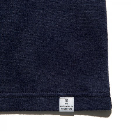 ROARK REVIVAL Tシャツ "HEMPCOTTON H/W TEE" (Eggplant)