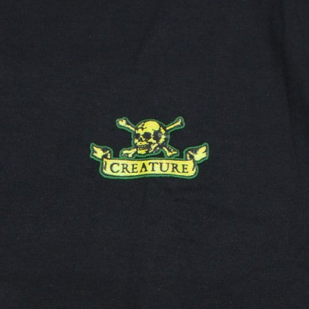 CREATURE Tシャツ "DEATHCARD TEE" (Black)