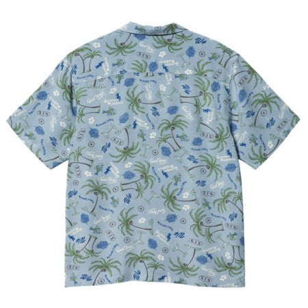 ★30%OFF★ Carhartt WIP S/Sシャツ "S/S MIRAGE SHIRT" (Mirage Print / Frosted Blue)