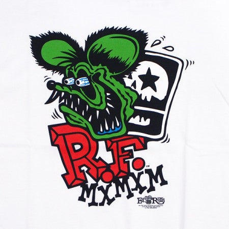 RATFINK x MxMxM "MAGICAL MOSH RATFINK TEE" (White)