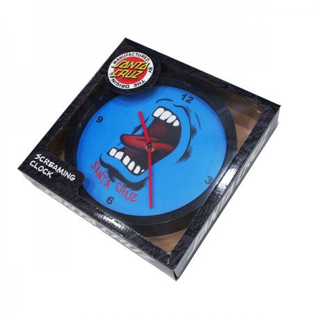 SANTA CRUZ 時計 "SCREAMING WALL CLOCK"
