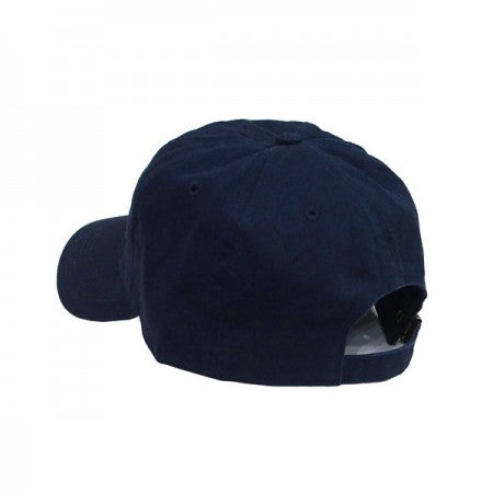 PLUGS キャップ "LOGO CURVE CAP" (Navy)