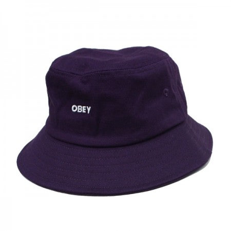 OBEY　ハット　"BOLD BUCKET HAT"　(Purple Nitro)