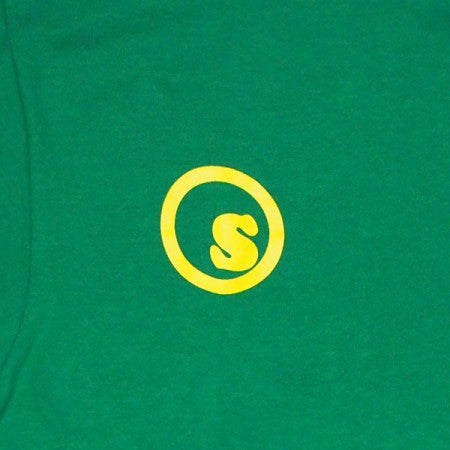 seedleSs Tシャツ "PRAY SMOKING HAND S/S TEE" (Green)