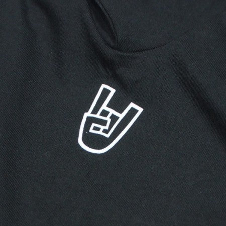 seedleSs Tシャツ "SOFT WRITING LOGO S/S TEE" (Black)