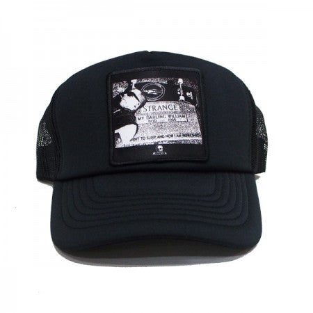 SKULL SKATES "DUANE PETERS STRANGE ワッペン メッシュキャップ" (Black)