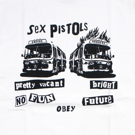 OBEY x SEX PISTOLS Tシャツ "BRIGHT FUTURE CLASSIC TEE" (White)