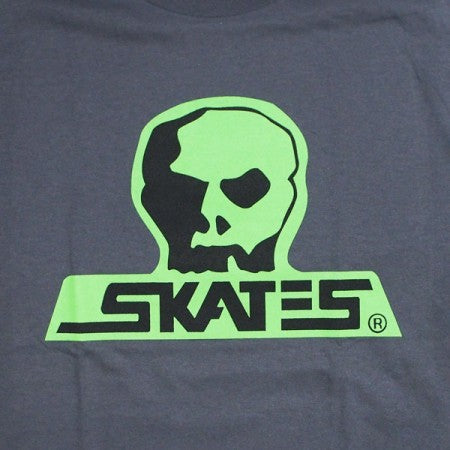 SKULL SKATES "GRAPHITE Tシャツ" (Gray/Green)