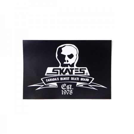 SKULL SKATES "CANADA'S OLDEST ステッカー"