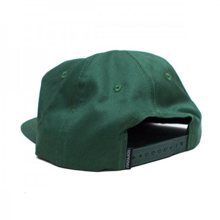 INDEPENDENT キャップ "BTG SUMMIT SNAPBACK CAP" (Dark Kelly Green)