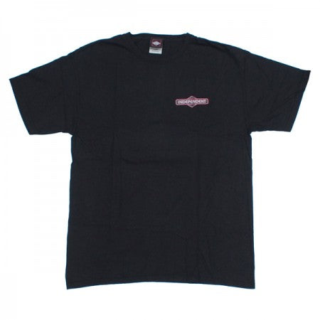 INDEPENDENT　Tシャツ　"DIAMOND GROUNDWORK TEE"　(Pigment Black)