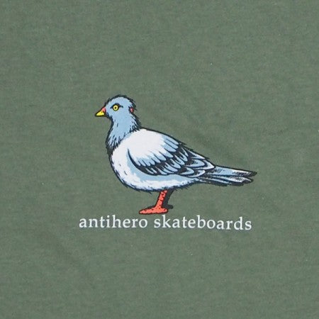 ANTI HERO Tシャツ "LIL PIGEON TEE" (Military Green)