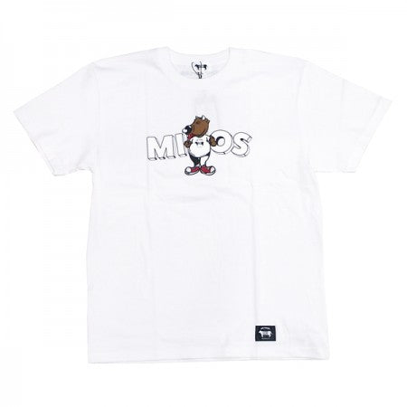 MINOS　1周年記念Tシャツ　"MINOSKUN TEE"　(White)
