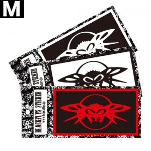 BLACKFLYS ステッカー "PHANTOM LOGO STICKER" M